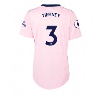 Dres Arsenal Kieran Tierney #3 Rezervni za Žensko 2022-23 Kratak Rukav